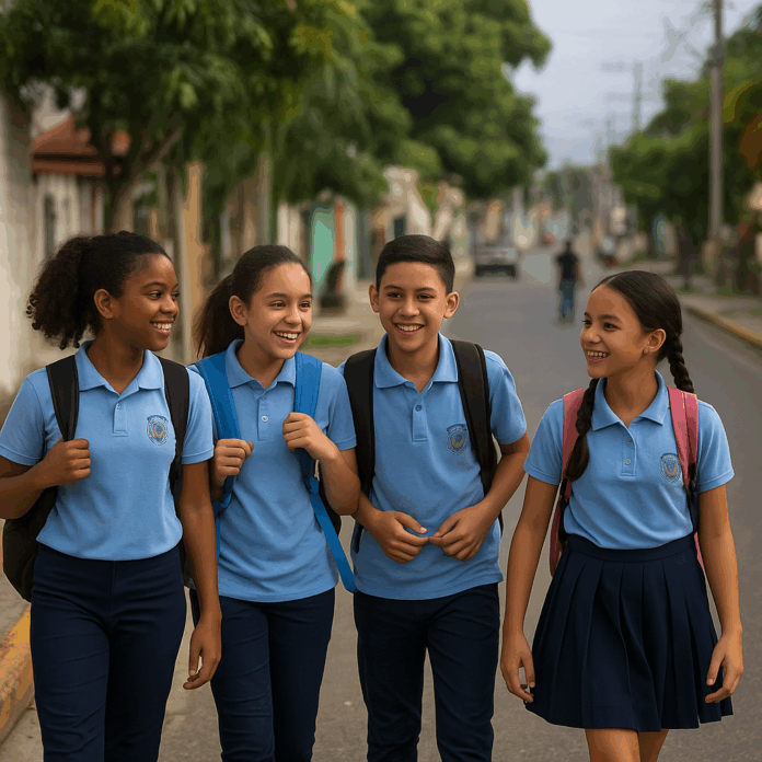 ADP en Santiago insta a resolver problemas del sistema educativo antes del nuevo año escolar.