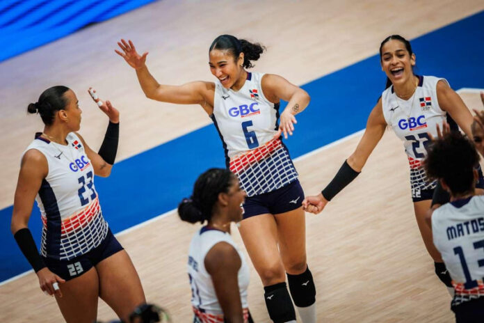 Selección femenina de voleibol de RD remonta ante Serbia y consigue primera victoria en la Liga de Naciones