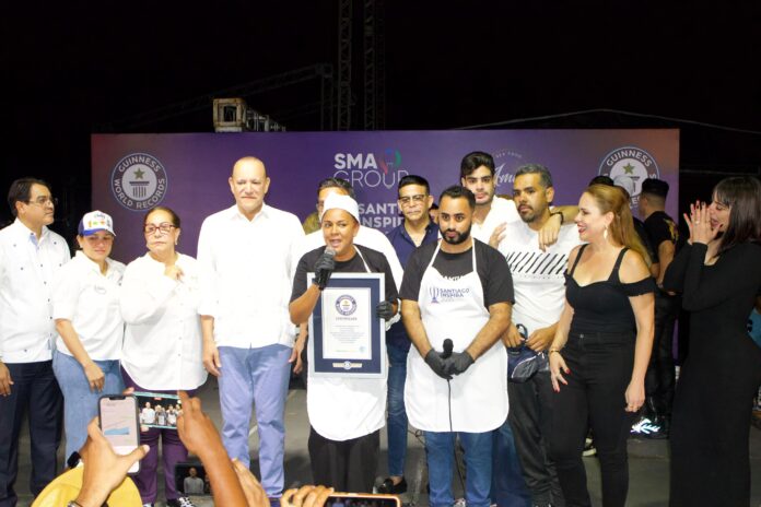 República Dominicana establece Récord Guinness con la bola de mofongo más grande del mundo