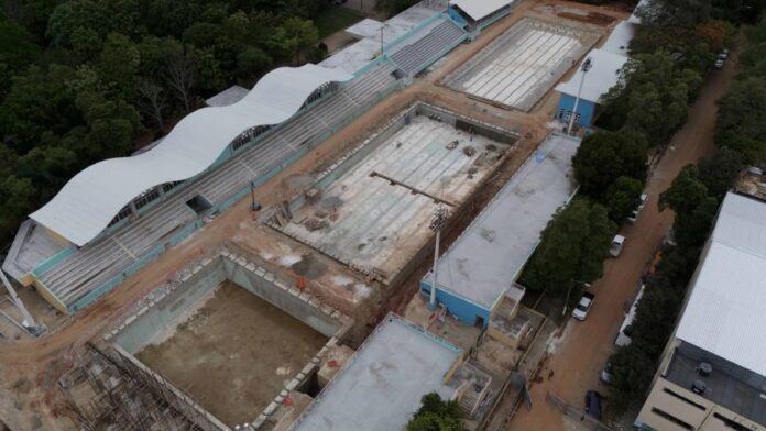 Gobierno dominicano destina más de RD$785 millones para remodelar piscina del Centro Olímpico de cara a Santo Domingo 2026.
