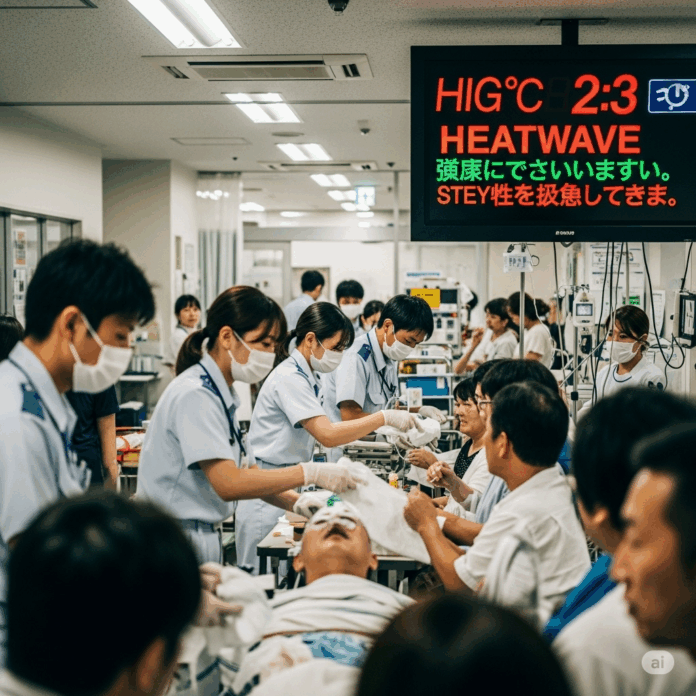Ola de calor en Japón deja más de 10,000 hospitalizados en una semana y mantiene en alerta a decenas de regiones.