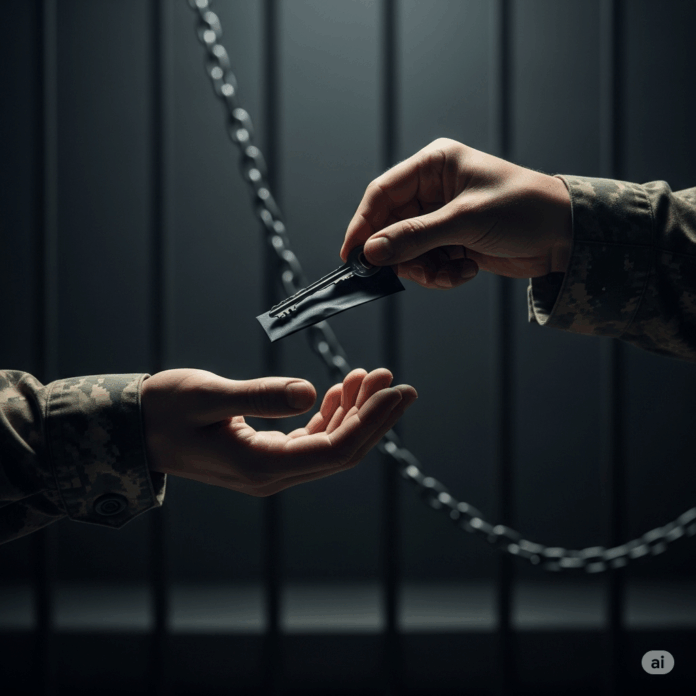 Militar vinculado a red de sobornos afirma que entregó cuenta bancaria a su superior por obediencia y buena fe.