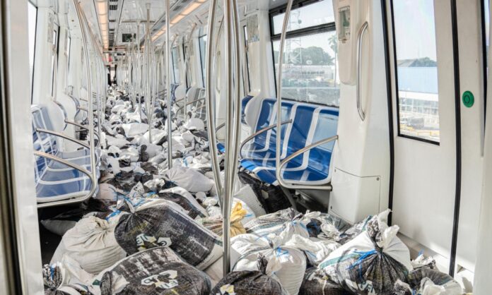 Opret realiza primera prueba dinámica con carga real en la Línea 2C del Metro de Santo Domingo