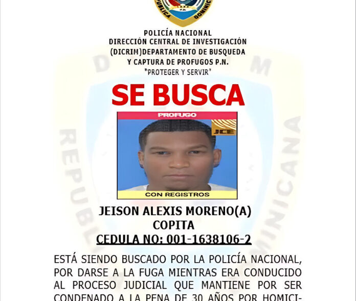 Triple homicida de Azua se fuga durante traslado judicial.