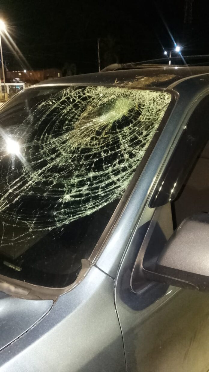 Terror Nocturno en la Ecológica: Delincuentes Atacan Vehículos Desde el Elevado