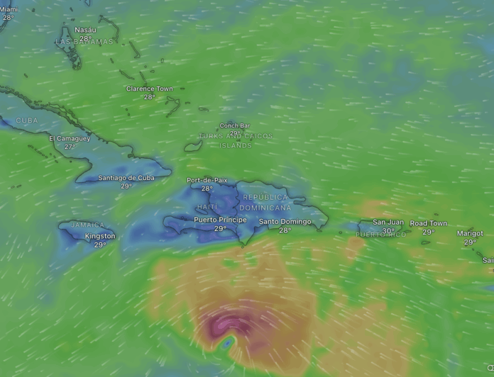Centro Nacional de Huracanes confirma formación de la tormenta tropical Melissa en el Caribe