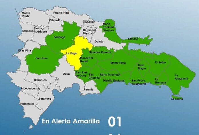 El COE mantiene una provincia en alerta amarilla y 15 en verde por posible desarrollo de ciclón tropical