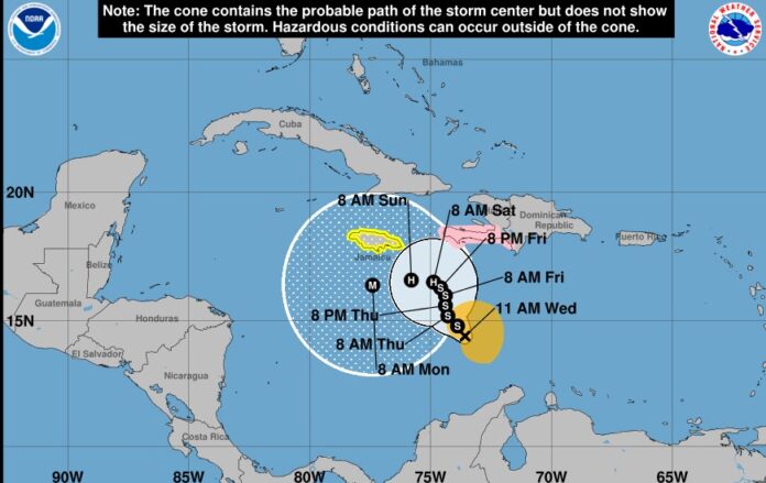 Melissa podría ser huracán este jueves