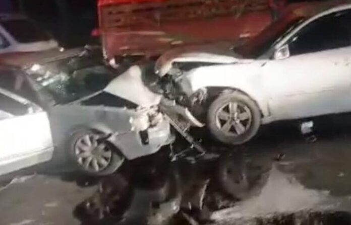 Accidente en Santiago deja seis heridos, incluidos dos menores de edad