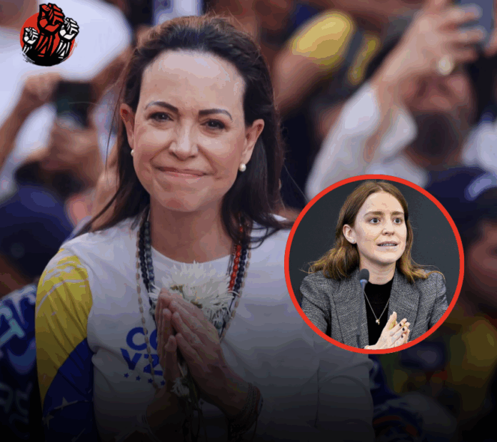 Ana Corina Sosa recibe el Nobel de la Paz en nombre de su madre