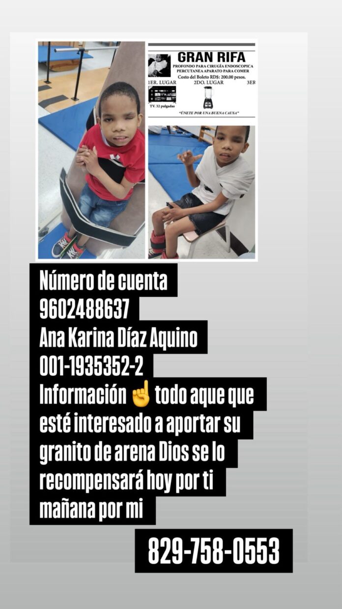 Mujer pide ayuda para realizar cirugía a su hijo