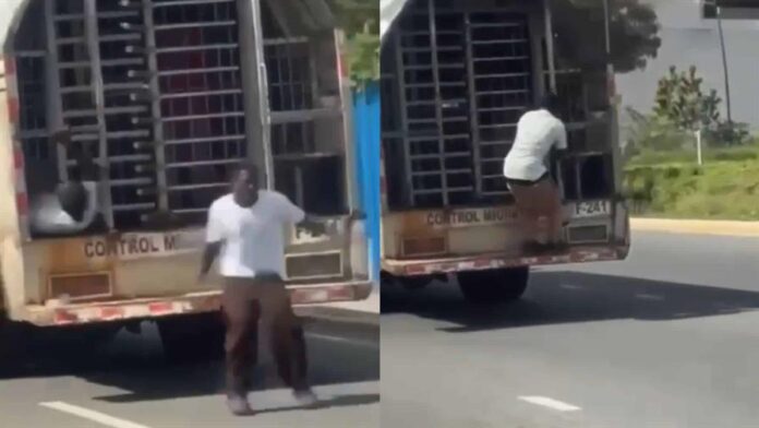 Migración sanciona a personal tras fuga de extranjeros que saltaron de camión en marcha