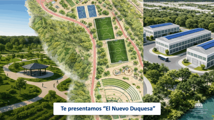 Gobierno inicia transformación de Duquesa para convertirlo en un parque ecológico