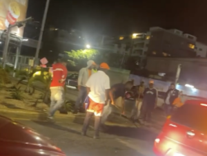 Obras Públicas empieza a tapar hoyos luego de los 