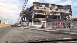 Advierten sobre riesgo de desplome de estructura tras hecho fortuito en Villa Mella