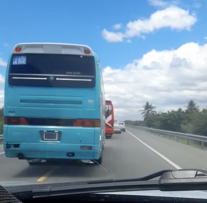 Denuncian imprudencia y exceso de velocidad de autobuses de transporte público en carretera