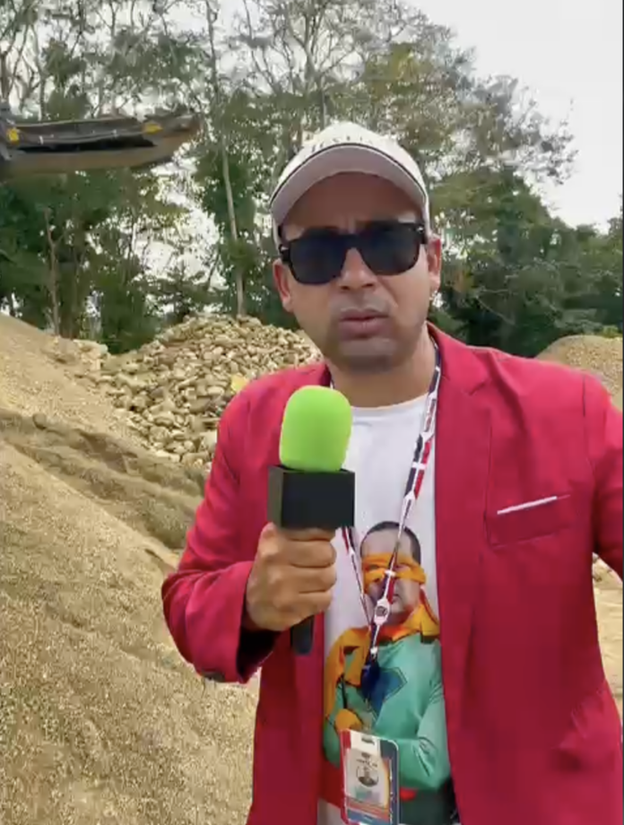 Denuncian presunta depredación en el río Camú de Puerto Plata por extracción de agregados