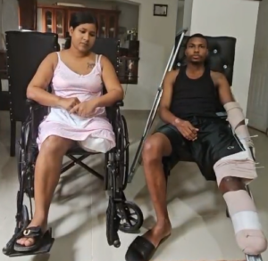 Pareja que sufrió pérdida de extremidades en incidente vial solicita justicia