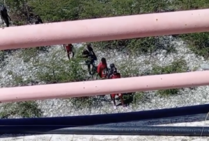 Reportan presunto flujo migratorio irregular en la zona del río Los Indios