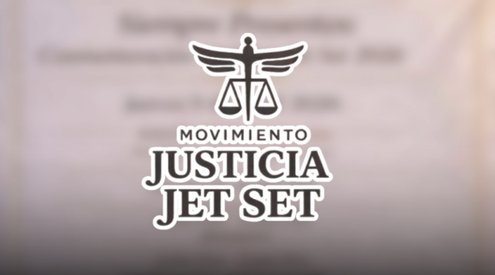 Movimiento Justicia Jet Set confirma actos en memoria de las víctimas para el día de hoy