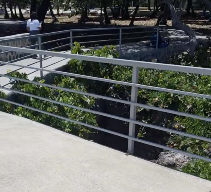 Alcaldía del Distrito Nacional instala barandales en acantilados del malecón tras denuncia de Somos Pueblo