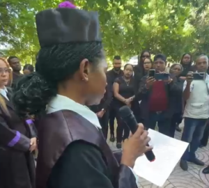 Palacio de Justicia de La Romana se suma al histórico paro nacional de jueces y servidores judiciales