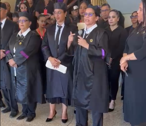 Tribunales de Monte Cristi quedan desiertos al sumarse los jueces al histórico paro nacional