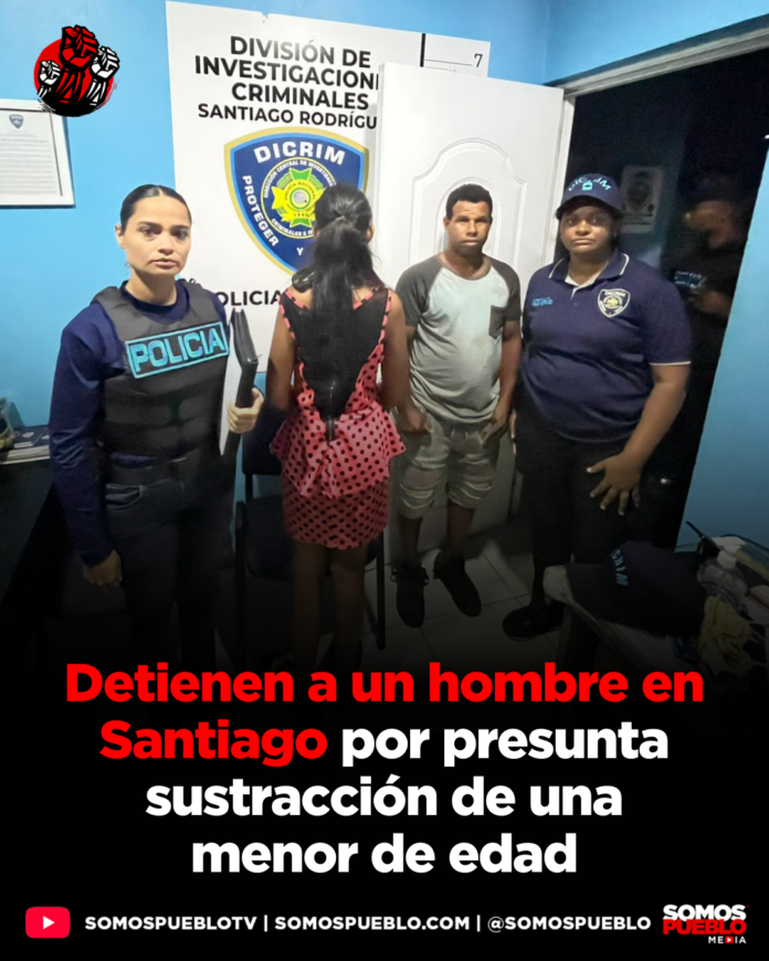 Detienen a un hombre en Santiago por presunta sustracción de una menor de edad
