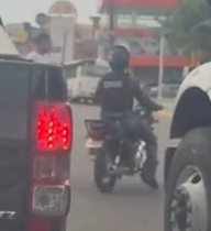 Ciudadano amenazó con un objeto peligroso a un policía en la prolongación 27 de Febrero