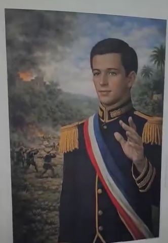 Video muestra supuesta recreación con inteligencia artificial de los héroes de la patria Mella y Sánchez en el Monumento de Santiago